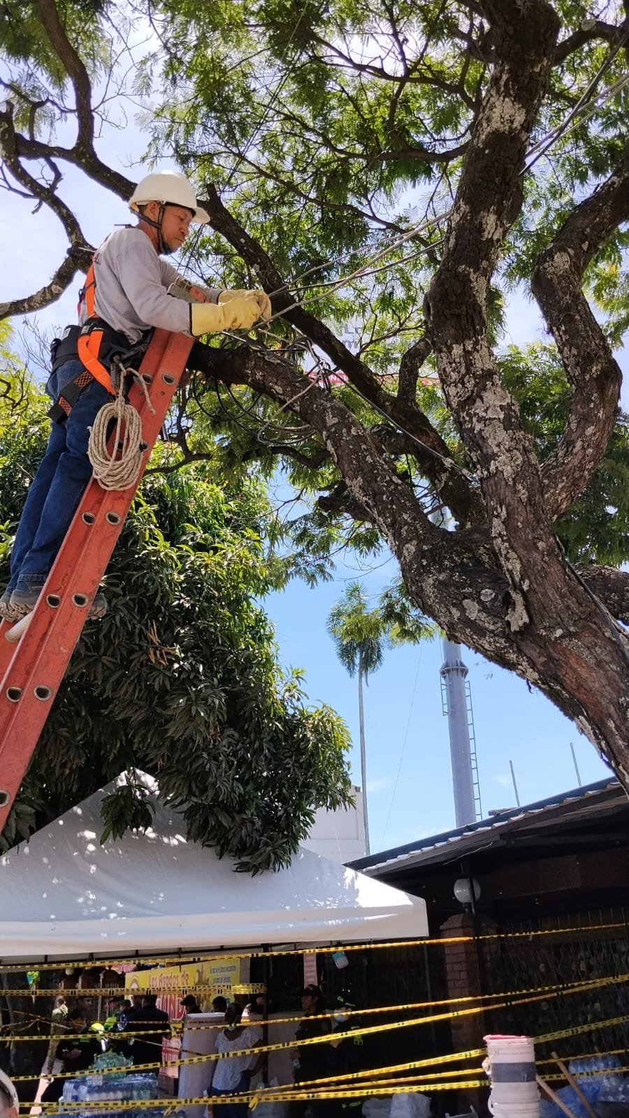 VIWI Ingeniería apoyando labores de iluminación y rescate en Cali - imagen 2